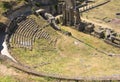 Antique roman Amphitheater in Volterra Royalty Free Stock Photo