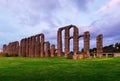 Antique Roman Aqueduct of Merida Royalty Free Stock Photo