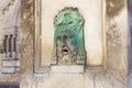 Antique Roman fountain - fragment of Arles Obelisk Place de la Republique, Arles, France Royalty Free Stock Photo