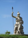 Antique roman statue Villa d'Este Royalty Free Stock Photo