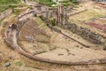 Ancient Roman Theater in Volterra, Tuscany, Italy