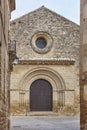 Antique romanesque church of Santa Cruz in Baeza, Spain Royalty Free Stock Photo