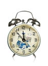 Antique Russian Alarm Clock Royalty Free Stock Photo