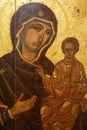 Antique Russian orthodox icon Royalty Free Stock Photo