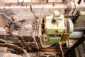 Antique rusty machinery