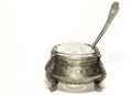 Antique salt shaker Royalty Free Stock Photo