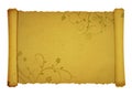 Antique scroll background Royalty Free Stock Photo