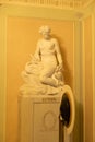 Antique sculpture of greek goddess Euterpe Royalty Free Stock Photo