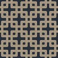 Antique seamless background image of square cross chain geometry Royalty Free Stock Photo