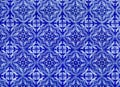 Antique Seamless Portuguese Tiles Pattern