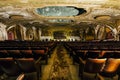 Antique Seats - Abandoned Variety Theater - Cleveland, Ohio Royalty Free Stock Photo