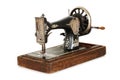 Antique sewing machine Royalty Free Stock Photo