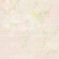 Antique shabby watercolor lined stationary paper background Royalty Free Stock Photo