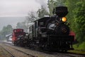 Antique Shay Steam Locomotives - Cass Railroad - West Virginia