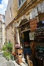 Antique shop in the old town of Marseille, France. Royalty Free Stock Photo