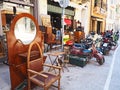 Antique shop on the streets of Athens, Greece