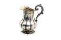 Antique silver jug .