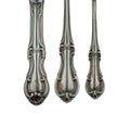 Antique Silverware Royalty Free Stock Photo