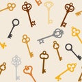 Antique skeleton keys