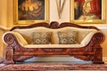 Antique sofa from historical wine estate