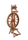Antique spinning wheel Royalty Free Stock Photo