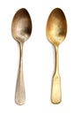 Antique spoons Royalty Free Stock Photo