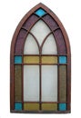 Antique Stained glass Window Royalty Free Stock Photo