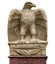 Antique statue - eagle with a sword