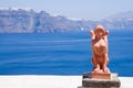 Antique statue (Greece),Santorini Royalty Free Stock Photo