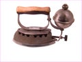 Antique Steam Flat Iron Royalty Free Stock Photo