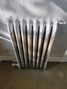 A steam radiator Royalty Free Stock Photo