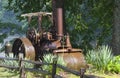 Antique Steam Roller Royalty Free Stock Photo