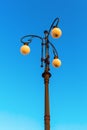 Antique street lamp in Livorno