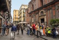 Antique street in Naples - Largo Donnaregina