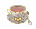 Antique tea cup Royalty Free Stock Photo