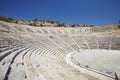 Antique theater in Bodrum, Turkey Royalty Free Stock Photo