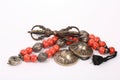 Antique Tibetan artifacts Royalty Free Stock Photo