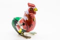 Antique tin toy chicken Royalty Free Stock Photo