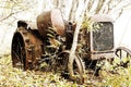 Antique Tractor Royalty Free Stock Photo