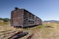 Antique Train Cattle and Livestock Car Royalty Free Stock Photo