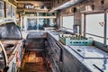 Antique Train Kitchen Royalty Free Stock Photo