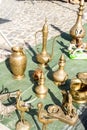 Antique treasures of Portugal market