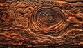 Antique tree trunk cross section decor backdrop generated by AI