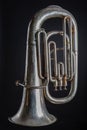 Antique Tuba Royalty Free Stock Photo