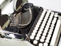 Antique type writer Royalty Free Stock Photo