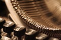 Antique typewriter Royalty Free Stock Photo