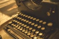 Antique typewriter Royalty Free Stock Photo