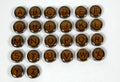 Antique Typewriter Keys