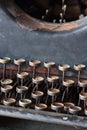 Antique Typewriter Keys