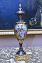 Antique vase. Old Asian masterpieces. Chinese heritage